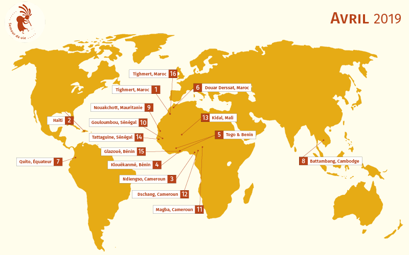 Carte du monde