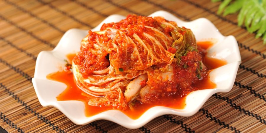 Kimchi, plat traditionnel coréen à base de légumes fermentés
