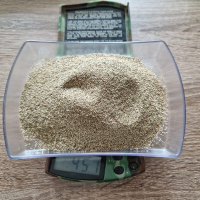 Poids final de la récolte de Fabien