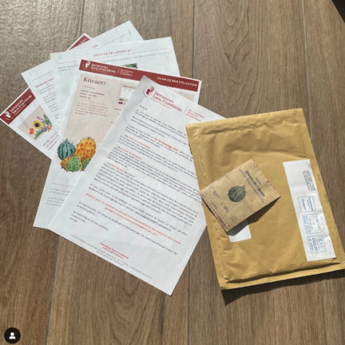 Réception du kit de parrainage en Belgique